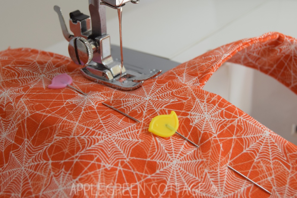 halloween bag sewing