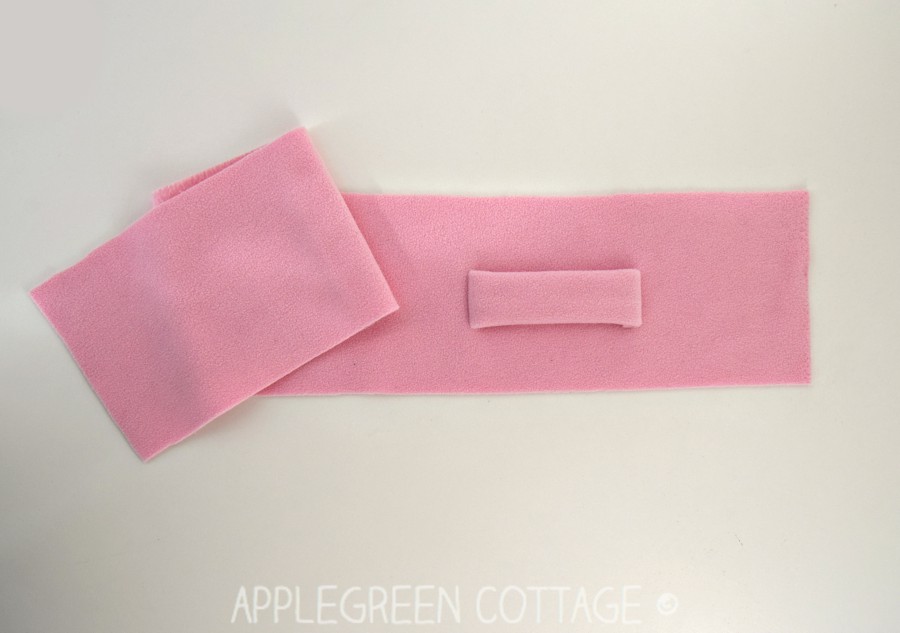 fleece scarf sewing tutorial