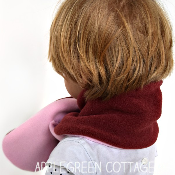 diy fleece scarf