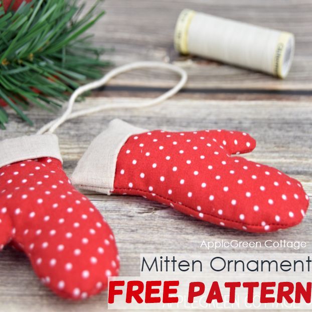 mitten ornament