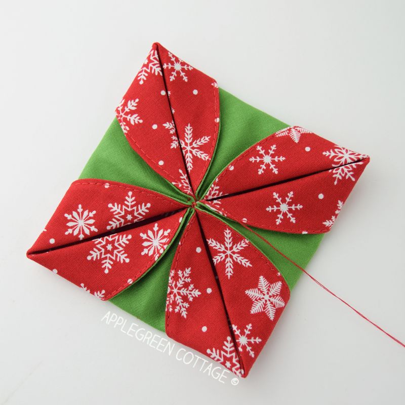 diy folded ornament