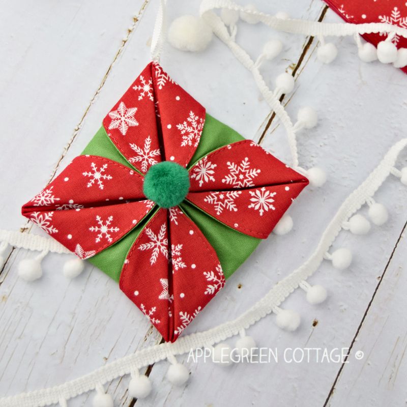 Origami Christmas ornaments