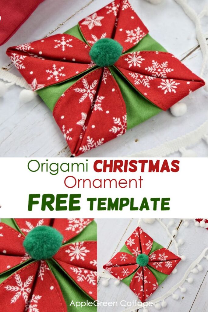 Origami Christmas ornament