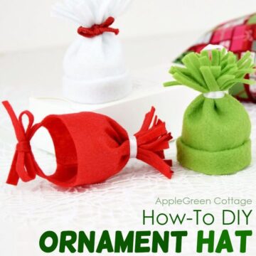 ornament hat diy