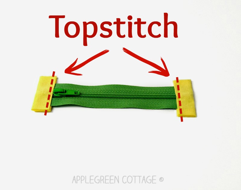 how to make zipper tabs