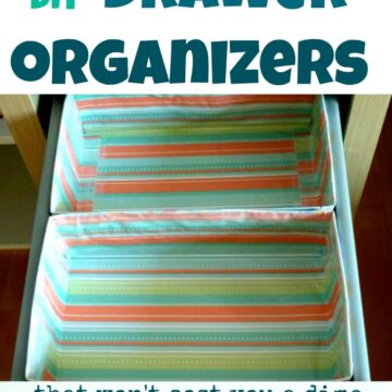 diy drawer organizer