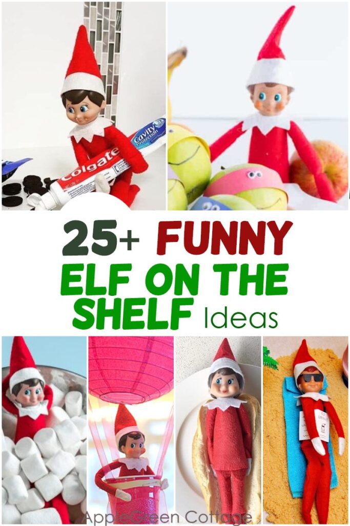 85 Easy & Funny Elf on the Shelf Ideas for Christmas 2023