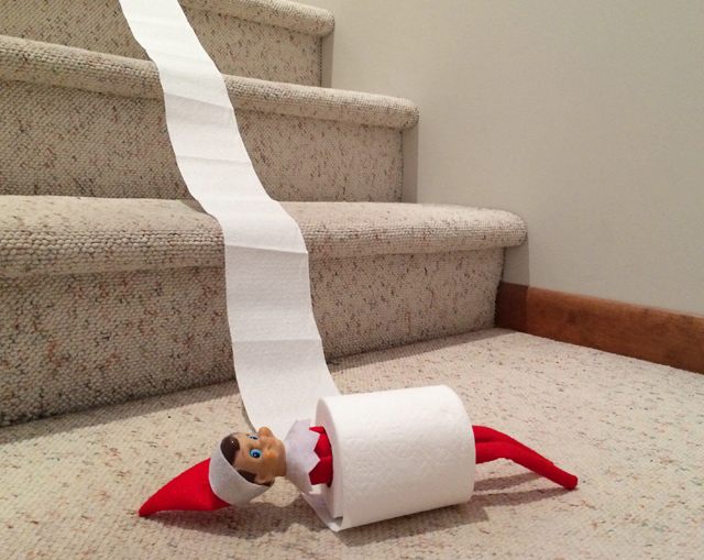 funny elf on shelf ideas