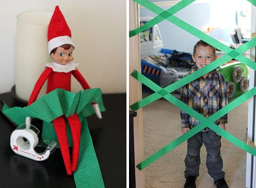 elf on the shelf ideas funny