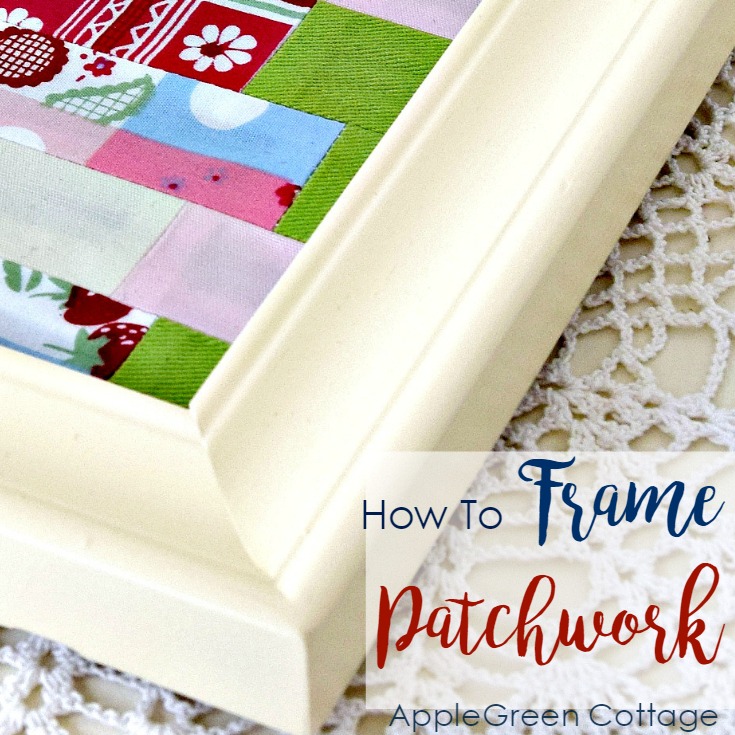 how to frame patchwork