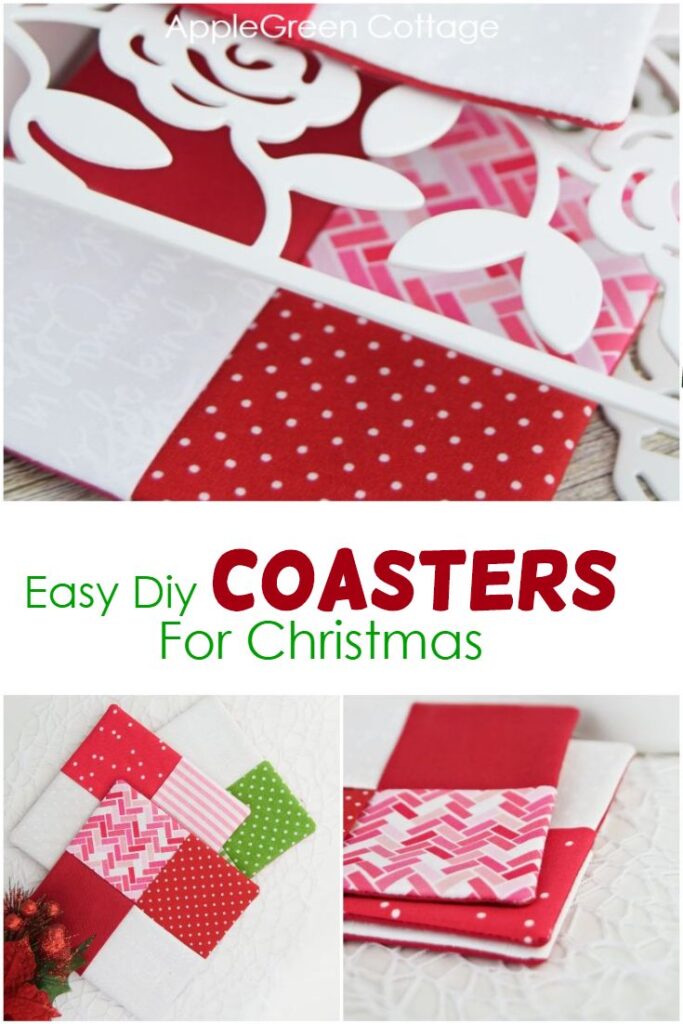 diy Christmas coasters