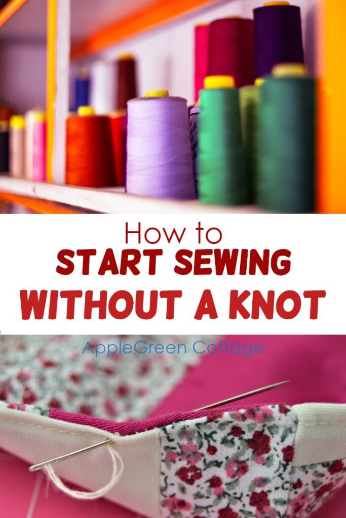 how to start sewing