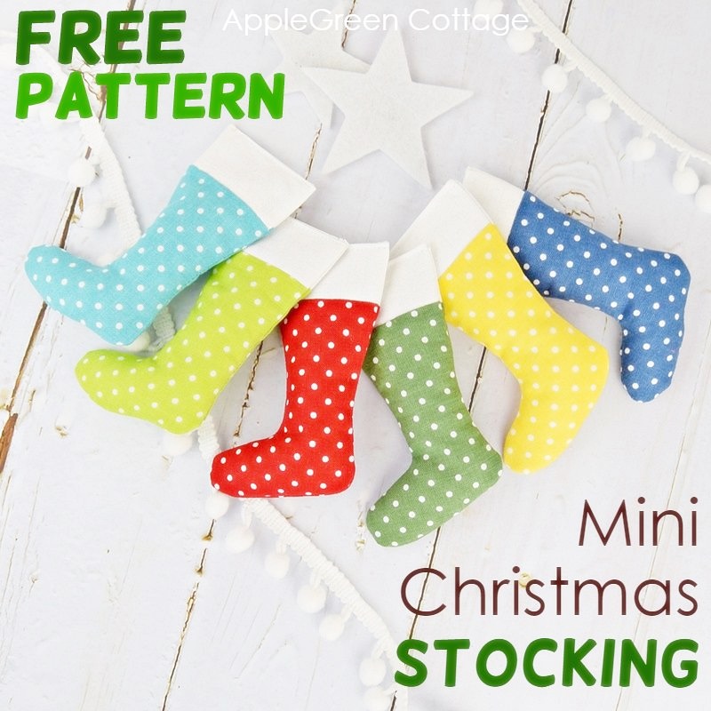 Free Christmas Stocking Sewing Pattern • Heather Handmade