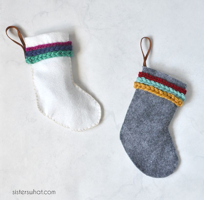 diy felt stocking patterns