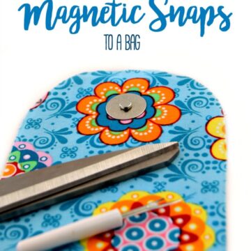 how to attach magnetic snaps