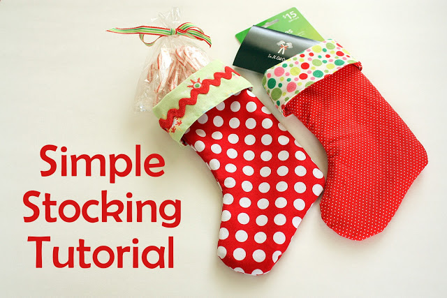 Likeflowersandbutterflies: Christmas stocking tutorial / pattern