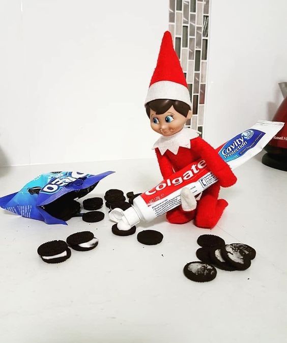 funny elf on shelf ideas