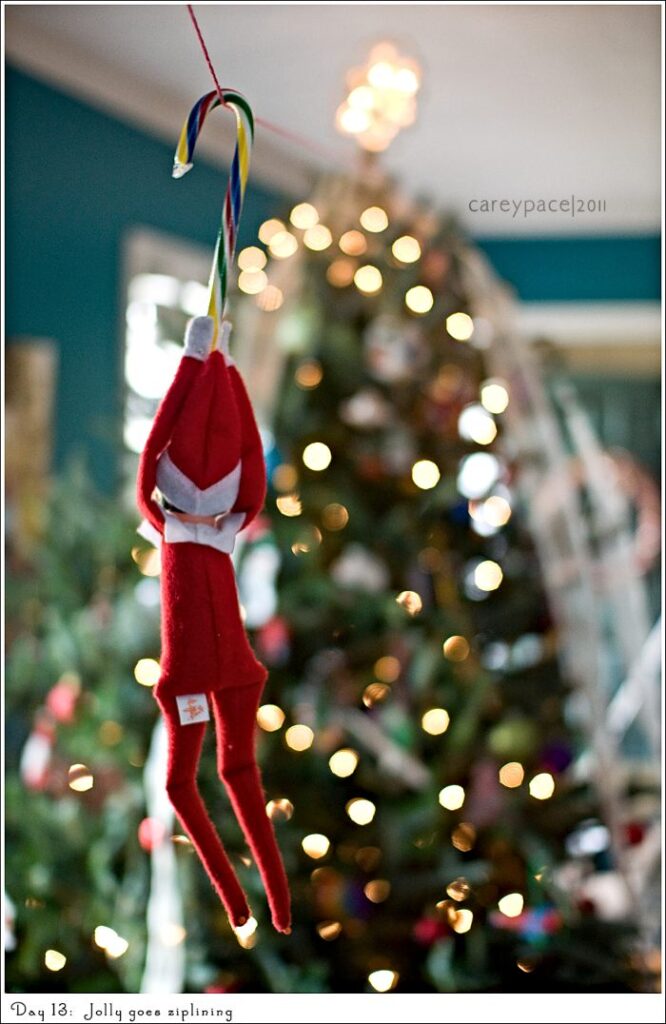 funny elf on the shelf ideas