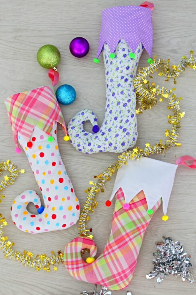 diy elf stocking pattern