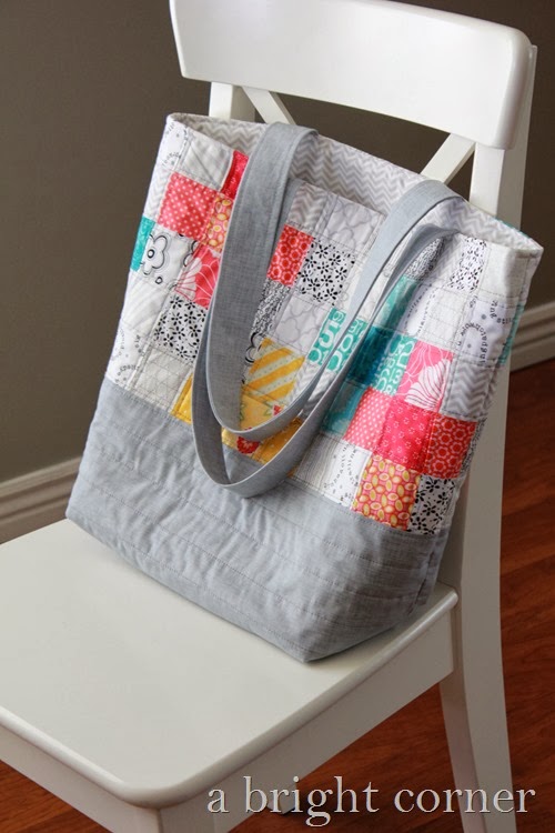 Patchwork Tote Bag Tutorial