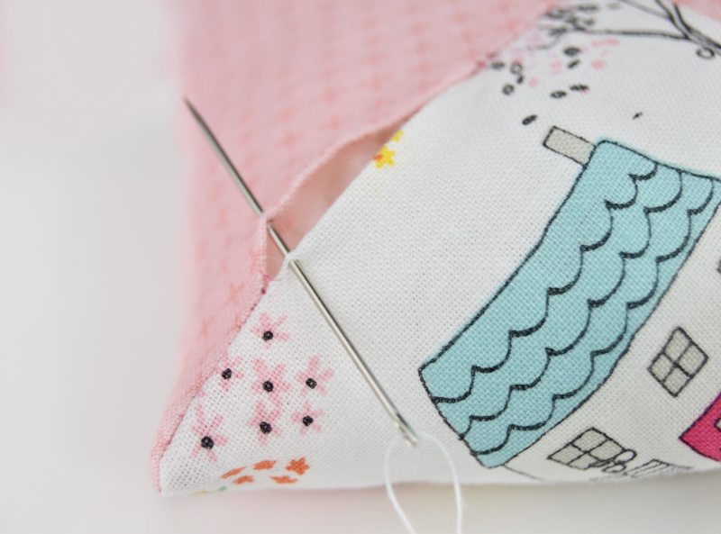 hand stitching pincushion