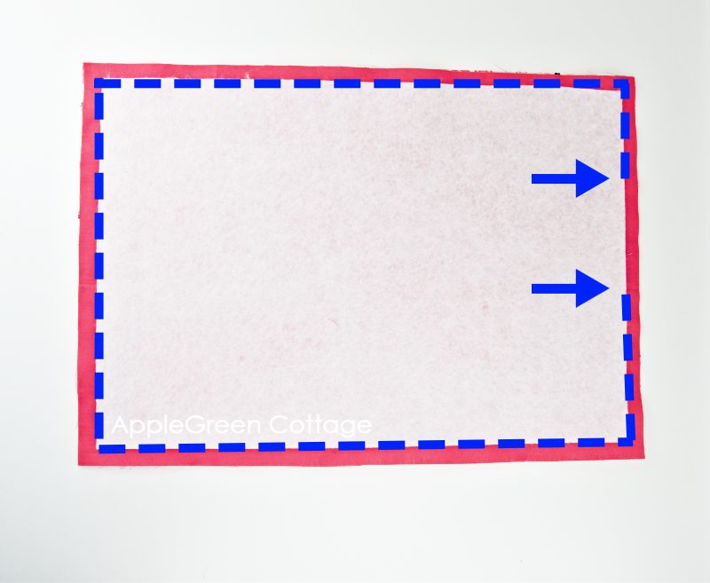 diy placemat sewing placemat