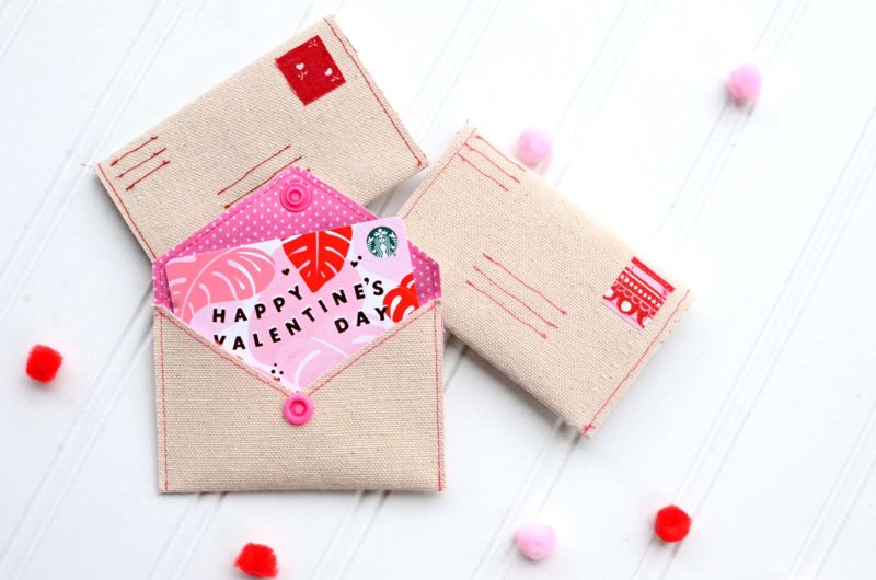 diy Valentines envelopes