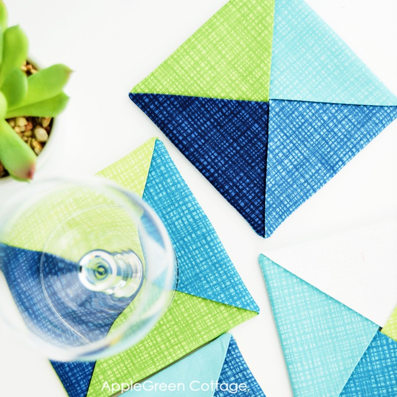 easy coasters to sew