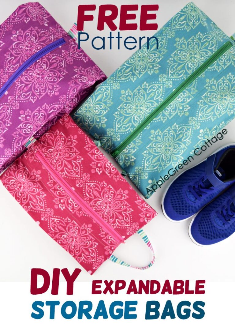 Diy Storage Bag in 3 Sizes - Smart Expandable Bag!