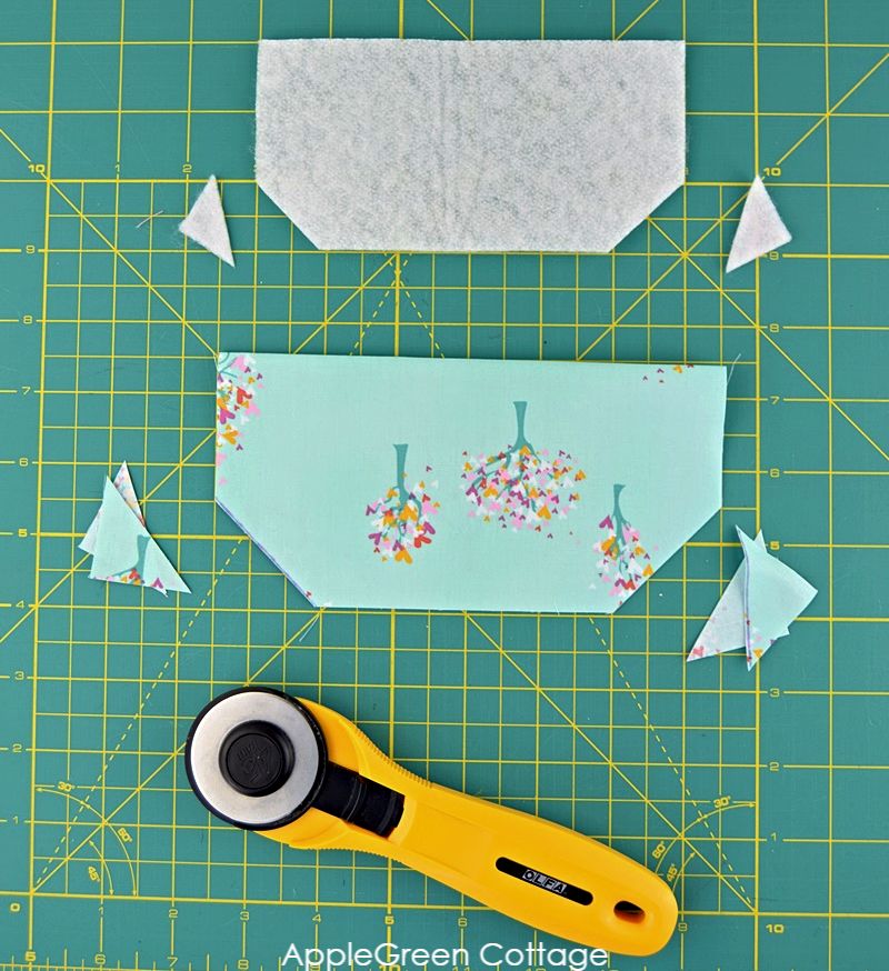 how to cut flap pocket