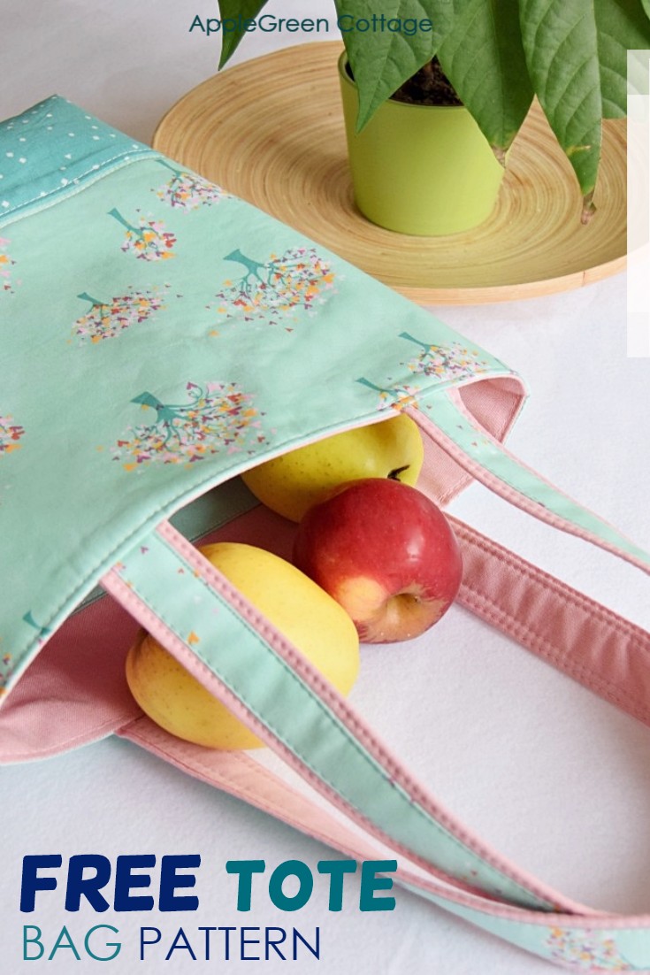 20 Best Tote Bag Patterns - AppleGreen Cottage