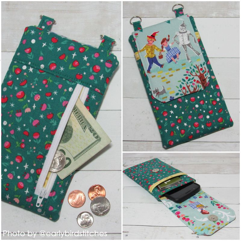 diy fabric phone case