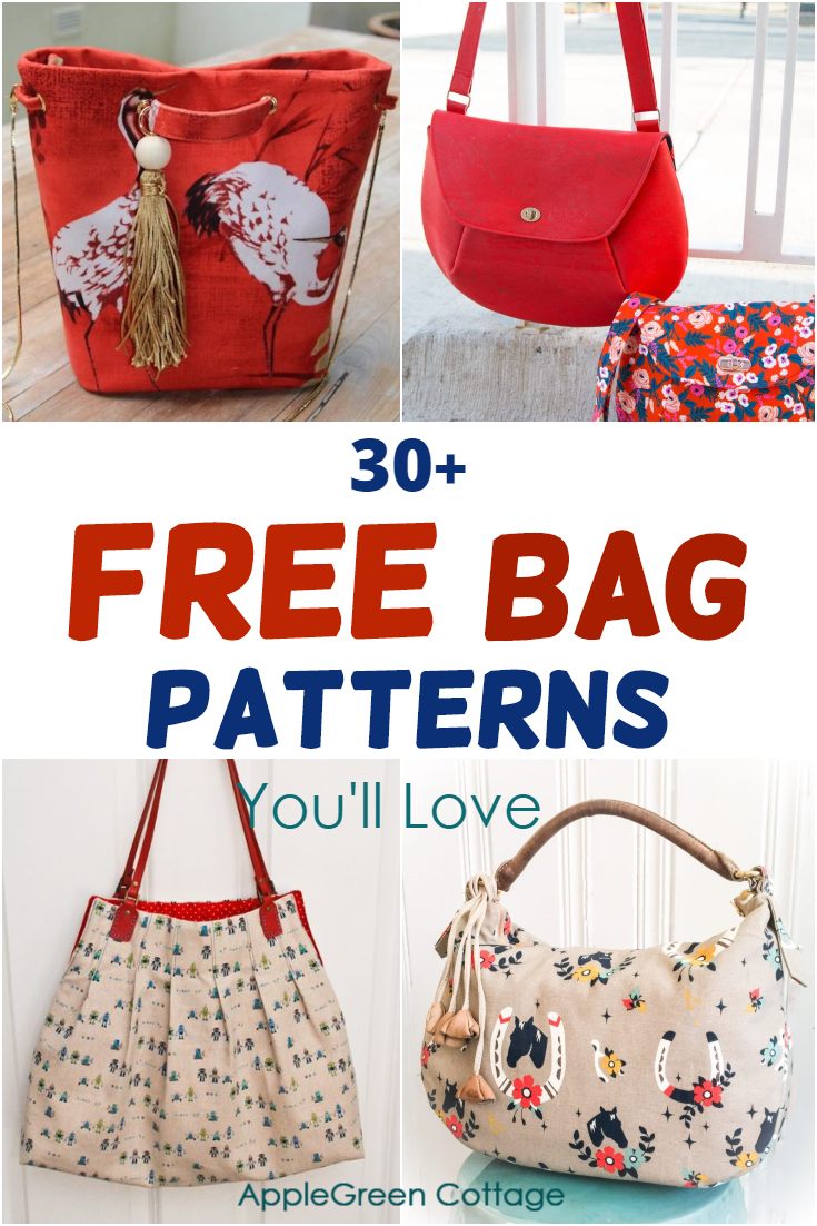 34 Best Free Bag Sewing Patterns To Sew In 2021