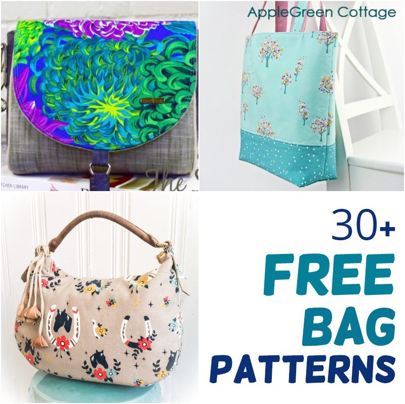 crossbody bag printable boho sling bag pattern