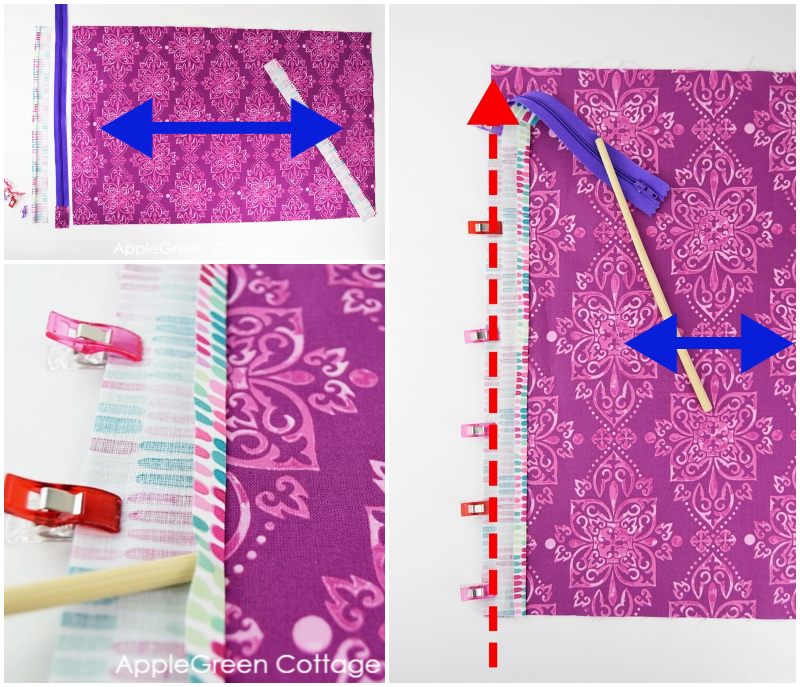 sewing diy storage bag