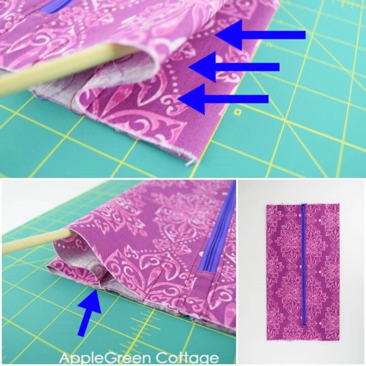 Diy Storage Bag in 3 Sizes Smart Expandable Bag AppleGreen Cottage