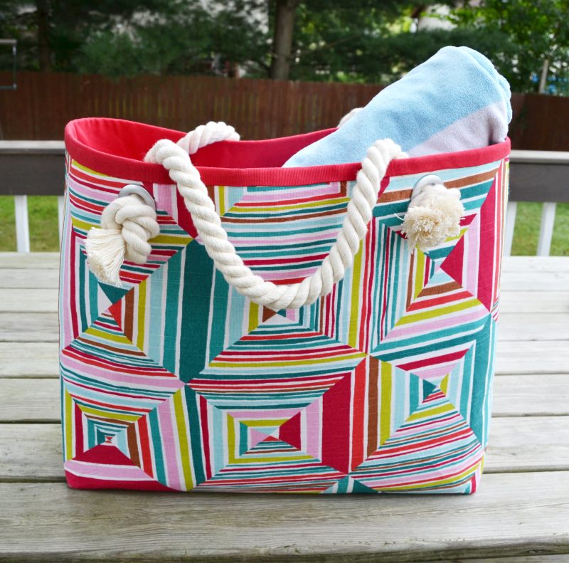 diy beach bag