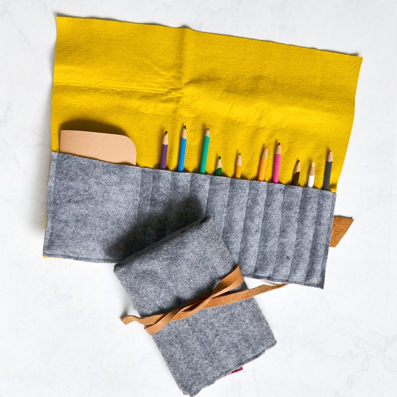 easy pencil roll to sew