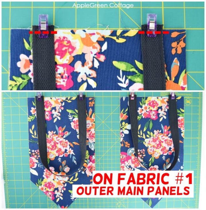 Market Bag Pattern - How To Make A Tote Bag - AppleGreen Cottage