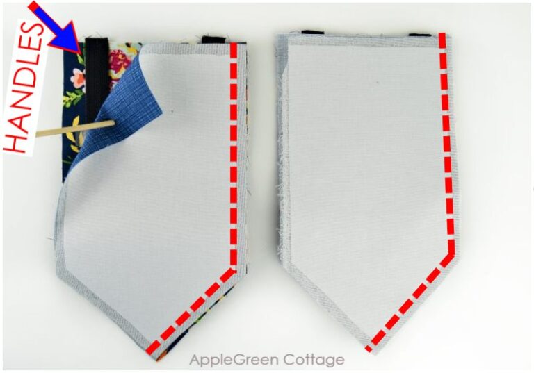 Market Bag Pattern - How To Make A Tote Bag - AppleGreen Cottage