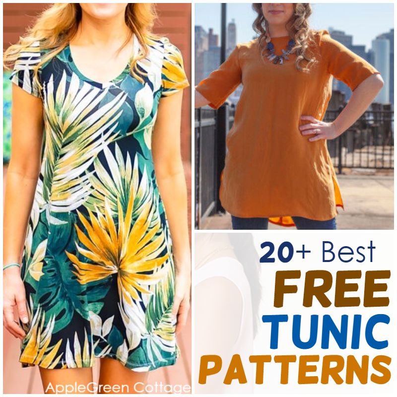 20+ Free Sewing Patterns For Women's Tops (Just Gorgeous