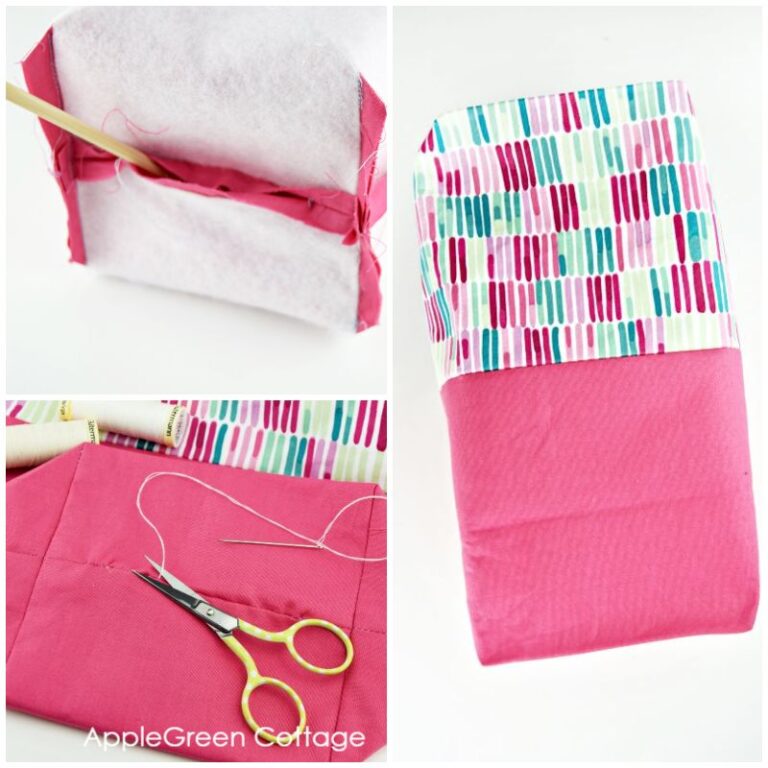 Free Fabric Basket Pattern - In 3 Sizes - AppleGreen Cottage