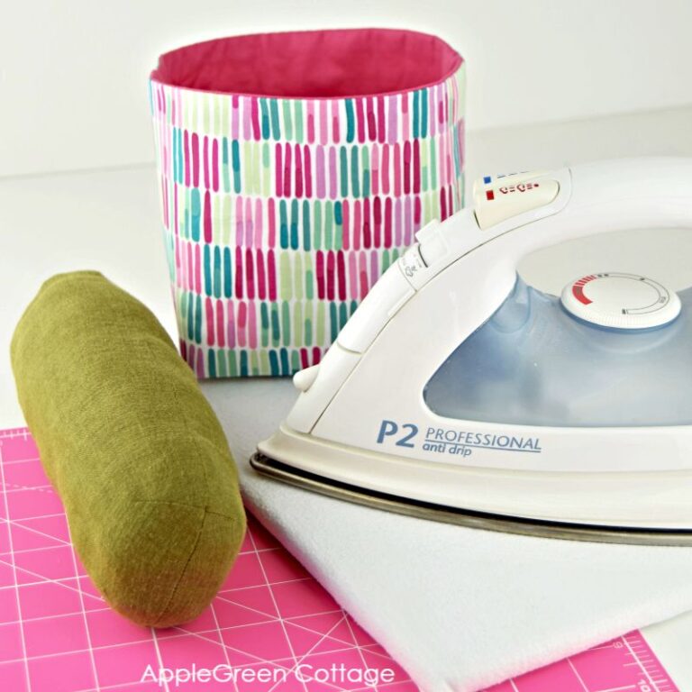 Free Fabric Basket Pattern - In 3 Sizes - AppleGreen Cottage