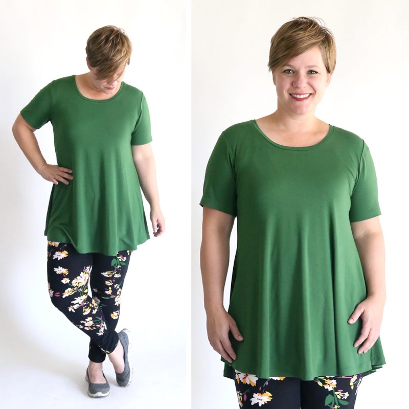 30+ Linen T-Shirt Sewing Pattern - CalliViolet