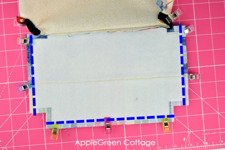 how to sew a zipper bag