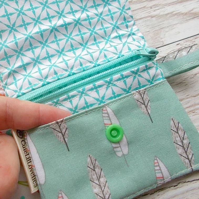 Coin Purse Pattern With Zipper Pocket - AppleGreen Cottage