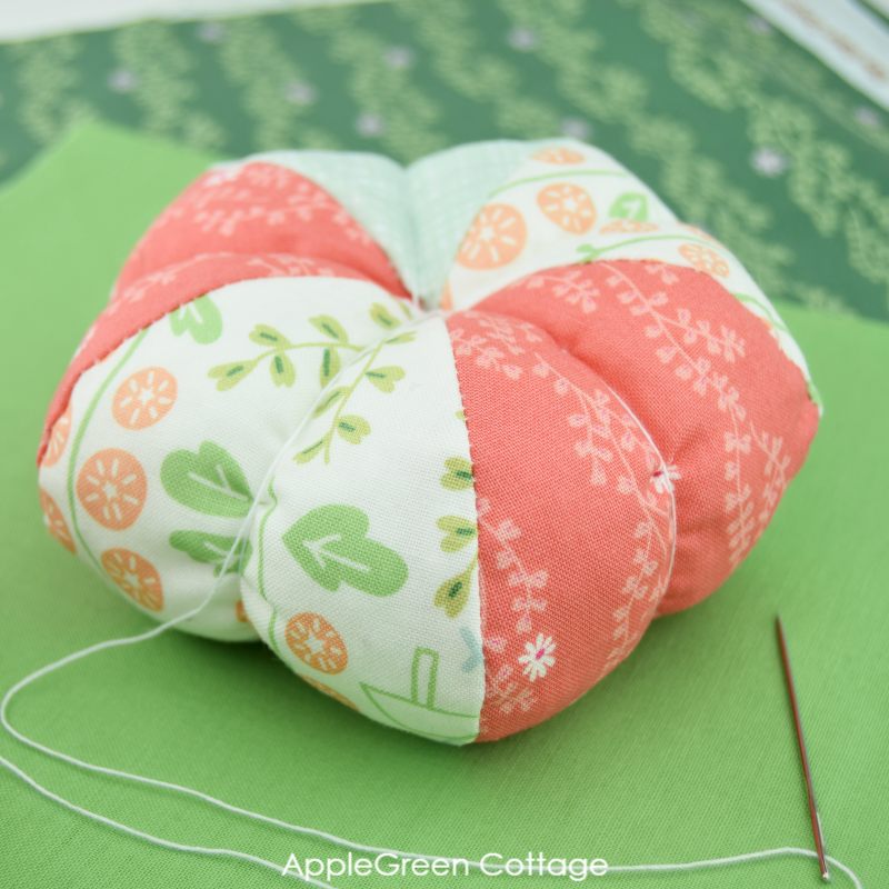 diy fabric pumpkin