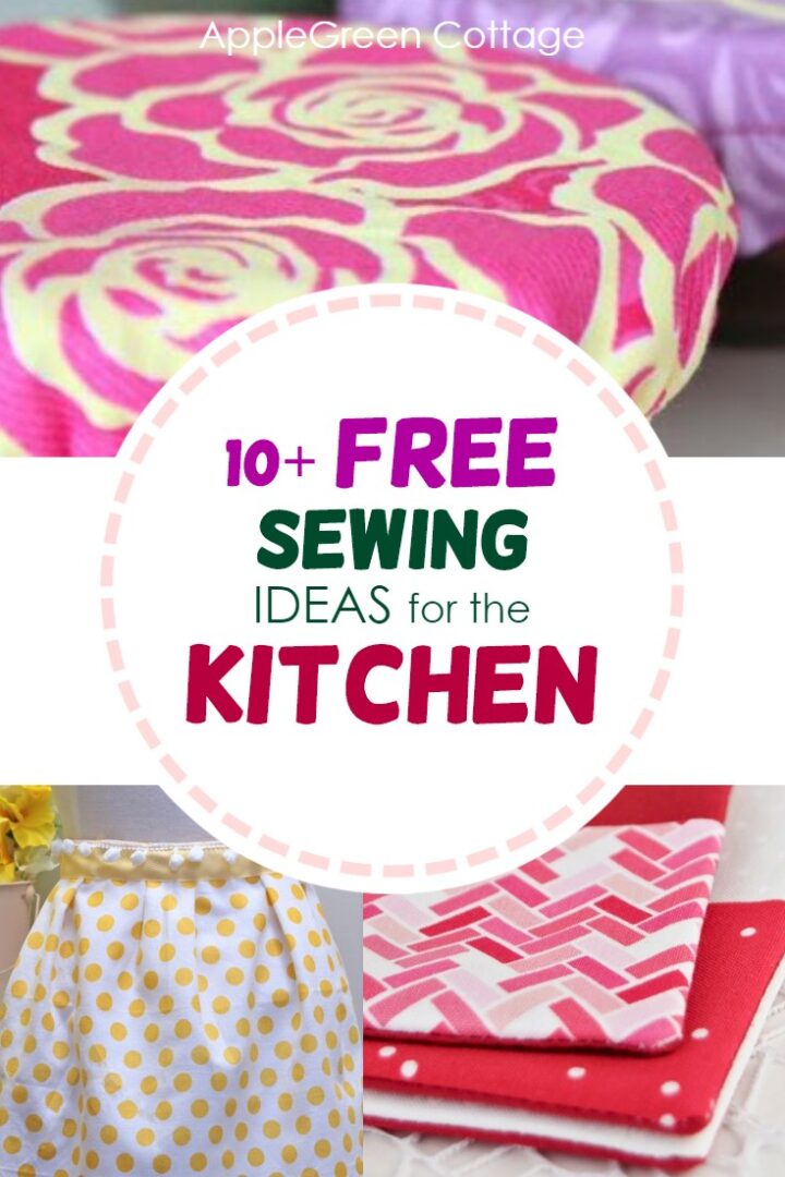 10+ Sewing Projects For the Kitchen - Free Patterns