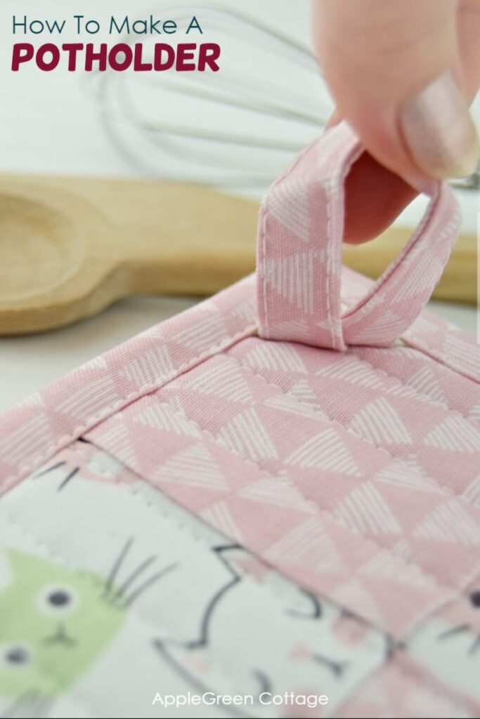 how to make a potholder