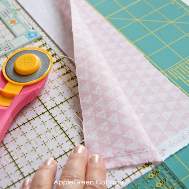 How To Sew Quilt Binding AppleGreen Cottage